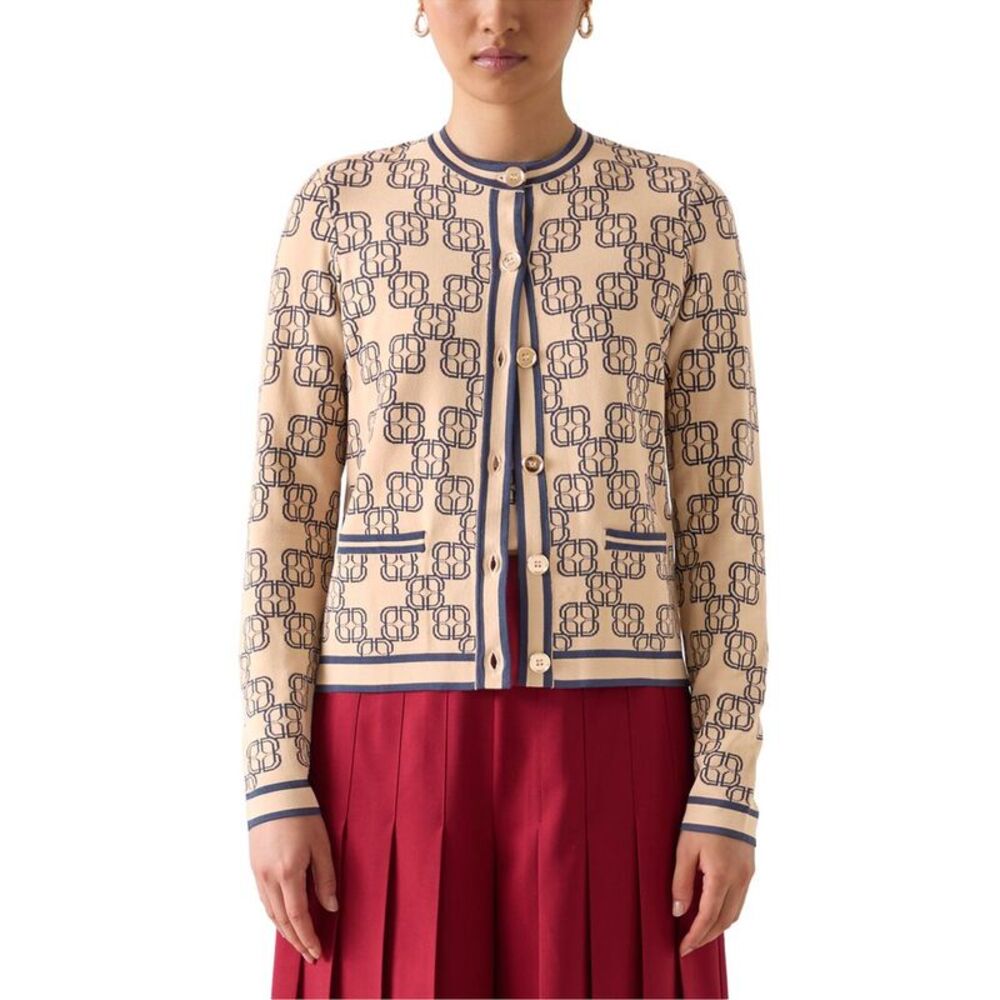 Lk Bennett Womens  Odette Cardigan, Blue